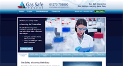 Desktop Screenshot of gas-safe-interactive.com